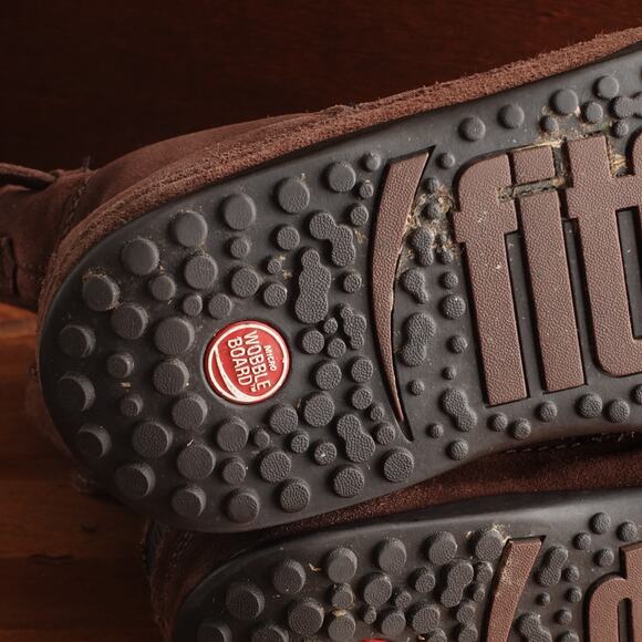 FitFlip Boots Womens Size 10 Brown Superboot Suede Pull On Comfort Winter Casual - Picture 12 of 14